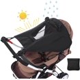 thumbnail image 1 of Sunshade for stroller, black sunshade for carrycot, 1 of 5