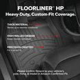 thumbnail image 4 of WeatherTech FloorLiner HP Custom Fit Floor Mats compatible with GX, 4Runner - 1st & 2nd Row, Grey, 4 of 5