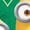 GREEN, variant on - Minions Heart - Youth Boys Short Sleeve Graphic T-Shirt