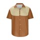 thumbnail image 5 of pstuiky Camisa de manga corta para hombre, Camisa estilo blusa informal de manga corta con botones y cuello vuelto para hombre camisetas de hombre xl, 5 of 5