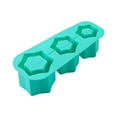 thumbnail image 4 of Ice Cube Tray for Tumbler Cup 3 Sizes Silicone Cylinder Ice Mold with Lid, Easy Fill and Release Ice Cube Maker for Drinks, Coffee, Whiskey(Green), 4 of 5