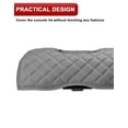 thumbnail image 3 of KBH Center Console Cover for Toyota Tundra 2014-2021, Car Armrest Cushion Pad for Tundra Accessories, Anti-Scratch Leather Middle Console Cover, Gray, 3 of 8