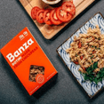 thumbnail image 2 of Banza Chickpea Pasta, Rotini Spiral 8oz. Boxes-  20g Protein 8g Fiber Vegan Gluten Free Non-GMO & Great Alternative to Traditional Pasta Easy Convenient & Healthy Family Meal (Pack of 5), 2 of 8