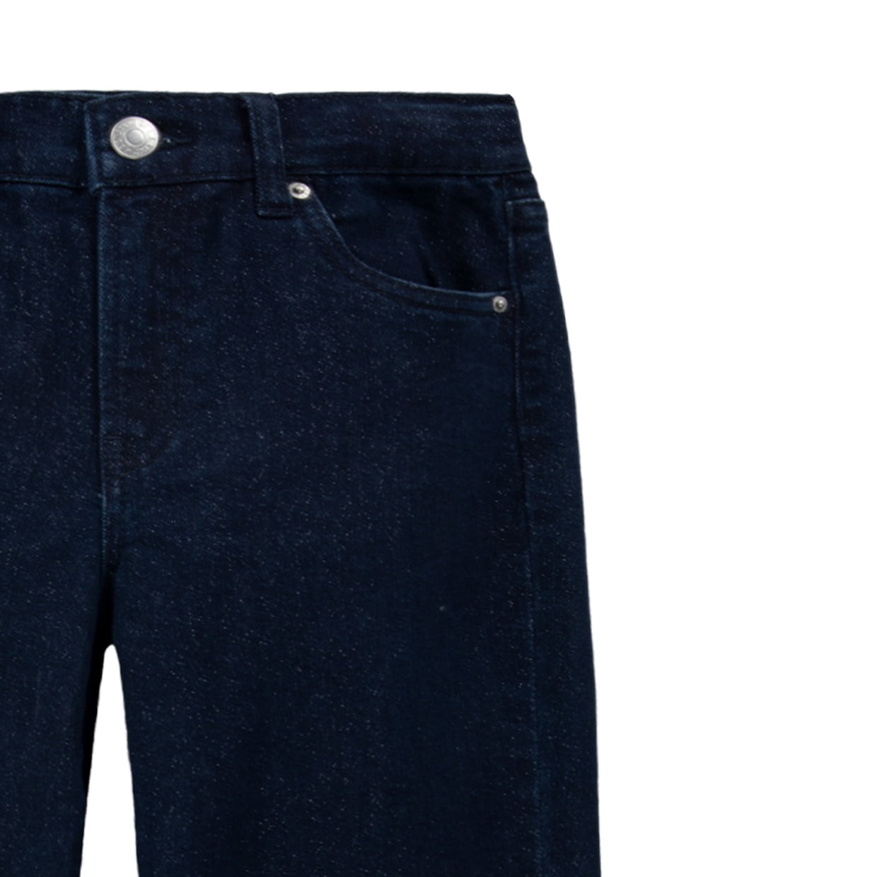 Levi's Girls’ Lurex Wide Leg Jeans with Cuffs, Sizes 5-18