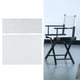 thumbnail image 1 of Fdit Inicio Lona de Repuesto para Silla de Director, Kit de Funda para Silla de Director Protector de Lona de Repuesto para Asiento y Taburete Trasero(Blanco) Ecomeon no, 1 of 6