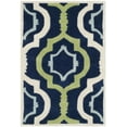 thumbnail image 2 of SAFAVIEH Chatham Dylan Geometric Wool Area Rug, Dark Blue/Multi, 2' x 3', 2 of 11