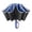 Blue, variant on QIUXUJ- 38cm Inverted Reverse Folding Windproof Umbrella, Inside-Out Hook Handle Rain Umbrella, Wind Resistant Waterproof Outdoor Travel Car Accessory for Daily Commute & Outdoor Activity (Beige)