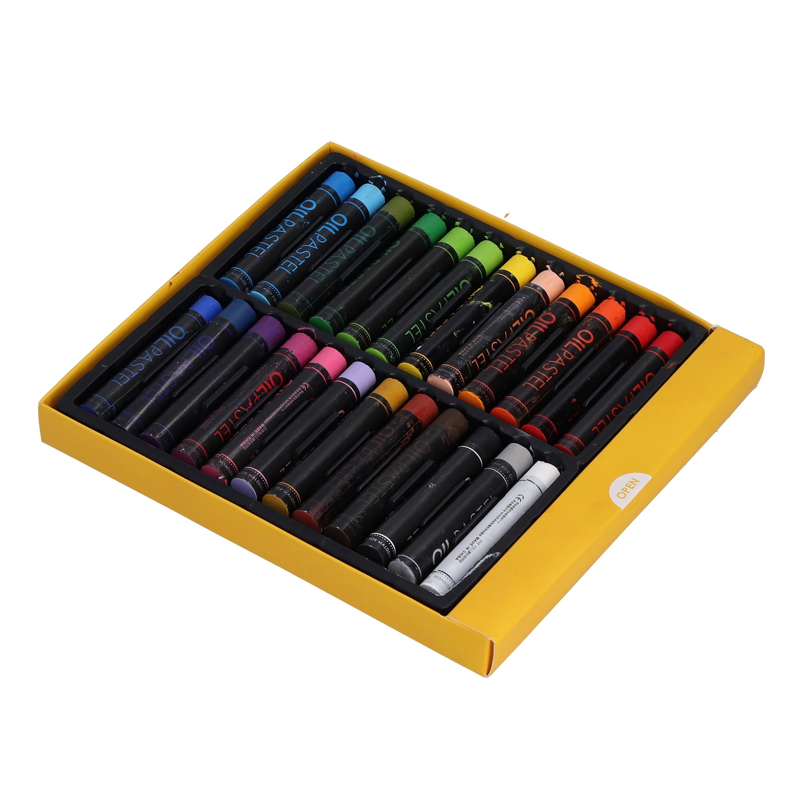  Agatige Oil Pastels Set, Oil Painting Pen Crayons Oil Paint  Sticks Drawing Tool for Graffiti Creation(24 Colors)
