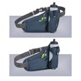 thumbnail image 2 of RiñOnera de HidratacióN Deportiva RiñOnera con Soporte para Botella de Agua para Hombres Mujeres Correr Ciclismo Senderismo Caminar Gris Oscuro, 2 of 10