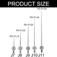 thumbnail image 1 of BTOER Grip Dial Digital Test Indicator Rod Depth Gauge Measuring Tool M2.5 Dial Digital Test Indicator Contact Point Stem Rod Tools, 1 of 8
