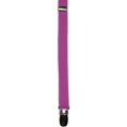 thumbnail image 3 of CTM  Elastic Clip-End 1/2 Inch Skinny Urban Suspenders (Women), 3 of 3