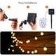 thumbnail image 5 of Guirnalda de luces solares para exteriores Tomshine 50 LED, guirnalda de luces navideñas de 6,9 metros con 50 bolas LED, 8 modos de luz/blanco cálido resistente al agua, guirnalda de luces alimentada, 5 of 6