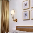 thumbnail image 5 of Lámpara de pared LED Instalación en esquina ajustable Lámpara de pared retro industrial interior moderna, elegante lámpara de pared de metal con pantalla de bola redonda de vidrio Pasillo de sala de, 5 of 5