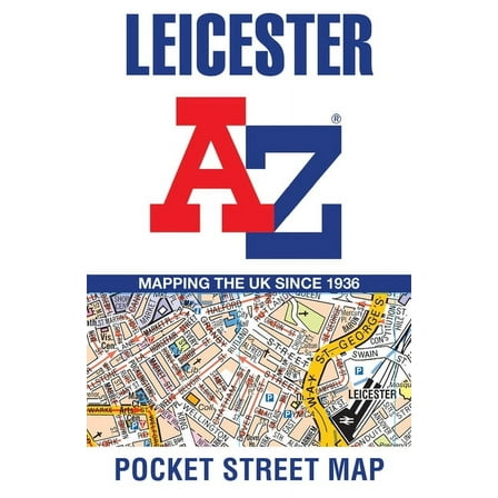 Leicester Pocket Street Map, (Hardcover)
