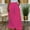 Pinky, variant on LLYwey Pants Jumpsuit For Women Women Plus Size Fashion Casual High Waisted Wide Leg Pants with Pocket Full Length Pants Long Pant Style H1190 Black XXL