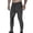 Dark Gray, variant on SGFCWSX Men's Solid Color Jogger Pants with Zipper Fly Drawstring Elastic Waist Slim Fit Cuffed Casual Athletic Trousers Gray Size XL