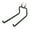 C, variant on Opvise Heavy Duty Wall Mountable Hanger Hook - Durable Iron Storage Hook for Shelves, Garages, Tools, Kitchen - 10kg Load Capacity (Multiple Sizes A-E)