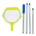 thumbnail image 4 of jinwen Cleaning Netting Pool Skimmer Net Thread Connection Aluminum Pool Leaf Rake Net for Courtyard Lawn above Ground Inground Pool Green, 4 of 9