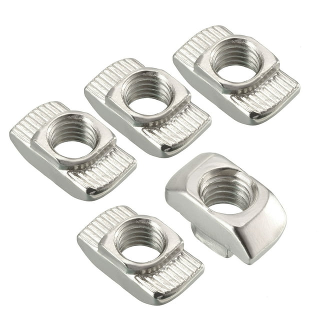 Tuercas deslizantes en T M8 de Unique Bargains para perfil de extrusión de aluminio serie 4545 5 piezas