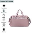 thumbnail image 3 of Sac de Sport pour Gym pour Sac Sac d'Entraînement Imperméable avec Poche pour Articles Mouillés et Compartiment pour Chaussures Léger, 3 of 5