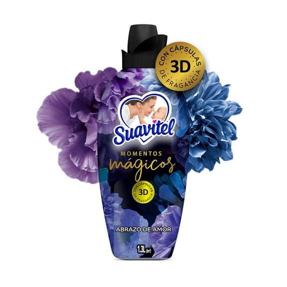 Suavizante de Telas Suavitel Momentos Mágicos Abrazo de Amor 1.3 L