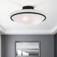 thumbnail image 4 of Livex Lighting - Newburgh - 3 Light Semi-Flush Mount In Transitional Style-7, 4 of 13