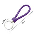 thumbnail image 2 of Coofit Key Chain Cute Fashion Weaving Design Key Ring Pendant Phone Charm Purse Charm, 2 of 6