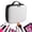 White Black, variant on Qiyester Makeup Bag for Women Travel Cute Cosmetic Train Case Toiletry Organizer with Adjustable Dividers (Pink)