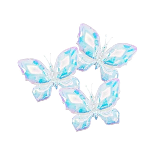 Globos de Mariposa para Fiesta PLAP Decoración Blanca de Cumpleaños