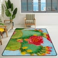 thumbnail image 2 of Crawling Indoor Carpet Play Mat Desert Blooming Cactus for Living Room Bedroom Educational Nursery Floor Mat Area Rugs 63x48in Carpet Runner, 2 of 6