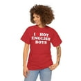 thumbnail image 3 of English Boys England Wife Girlfriend Husband Boyfriend Shirt Gifts Tshirt, 3 of 5