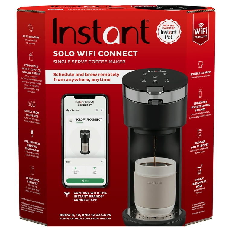 Instant® Solo WiFi Connect Single-Serve Coffee Maker