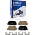thumbnail image 4 of Detroit Axle - 4pc Front Brake Kit for 2018-2022 Chevrolet Trax Buick Encore, Disc Brake Rotors Ceramic Brakes Pads 2019 2020 2021 Replacement: 11.81" inch Rotors, 4 of 7