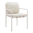 thumbnail image 2 of Aite Dining Chair Beige Dining Chair, Modern Style, Removable and washable cushion cover, Aluminum, Outdoor Dining, 2 of 11