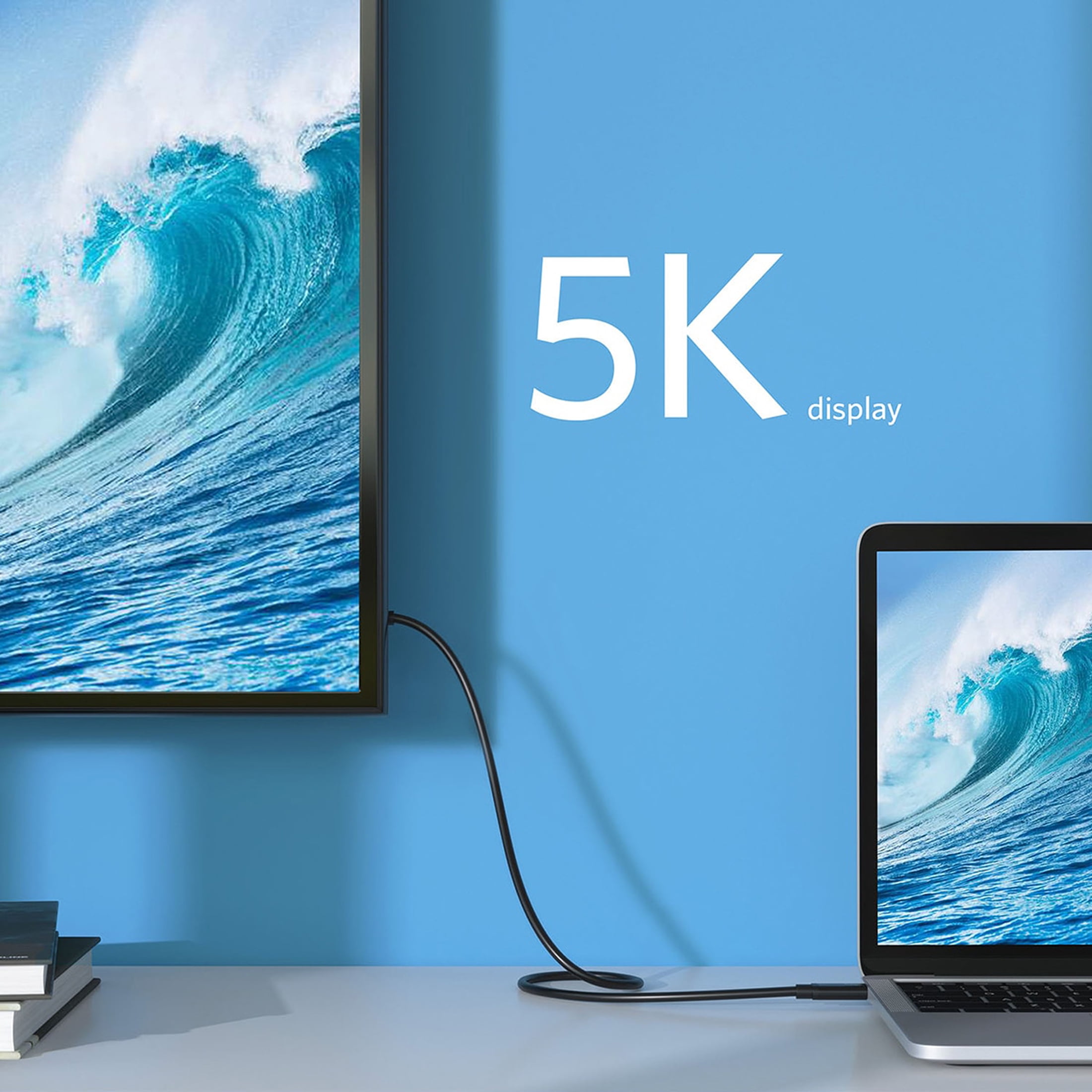 Anker ThunderBolt 3.0 USB-C to USB-C Cable (1.6ft, 40 Gbps, 100W)