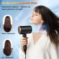 thumbnail image 2 of Hair Dryer with Diffuser and Concentrator Nozzle 2400W Ultra Quiet Motor 2 Heating & 3 Speed Levels Hair Dryer with Quick Heating and Constant Temperature, 2 of 6