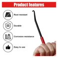 thumbnail image 4 of Motorcycle Exhaust Spring Hook, T Shaped Handle Exhaust Spring Hooks, Rubber Coating Exhaust Spring Puller Tool Fit for Vehicle Motorcycle Dirt Bike Removal, Installation Tool, 4 of 6