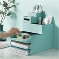 thumbnail image 2 of Organisateur de Bureau A4 Tiroir de Rangement Multifonctionnel Empilable, 2 of 6