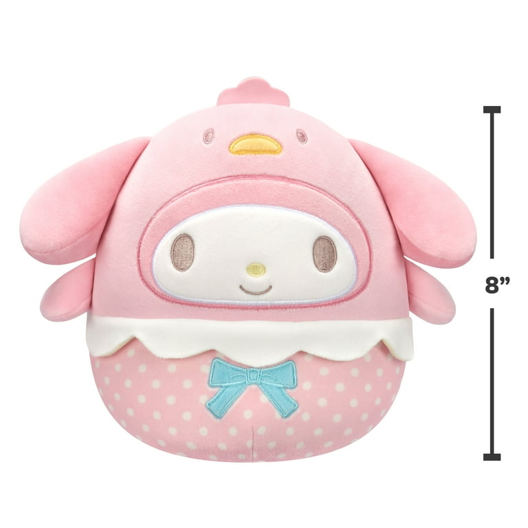 Squishmallows, Plush Toy, 8” My Melody Easter Chick, Ultra Soft