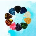 thumbnail image 2 of KONTONTY 10pcs Guitar Picks Colorful Shining Guitar Picks for Guitar Bass Ukulele Mandolin Banjo, 2 of 8