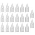 thumbnail image 1 of 20pcs Pen Nibs Steel Pen Nibs Replacement Calligraphy Nibs for Writing Painting Signing, 1 of 7