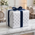 thumbnail image 4 of Unique Bargains Star Premium Gift Wrapping Paper Sheet for All Occasions White 27.6"x19.7", 4 of 5