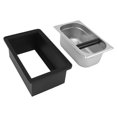 thumbnail image 2 of Coffee Knock Box Stainless Steel Plastic Removable Coffee Ground Container With Knock Bar For Home Cafe, 2 of 8