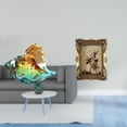thumbnail image 2 of figura de caracola,Figura de caracola de vidrio soplado a mano,adorno marino,Marco de fotos,Marco de fotos ornamentado Marco barroco antiguo,Marco de fotos de pared para decoración del hogar, 2 of 8