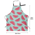 thumbnail image 5 of Lsque Watermelon Waterproof Apron Chef Aprons for Men Heavy Duty Chemical Work Apron Extra Long Grilling Aprons with Adjustable Bib Apron, 5 of 9