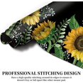 thumbnail image 4 of Large Gaming Mouse Pad, Sunflowers Painting Art Desk Pad, Big Extended Desk Mouse Mat Keyboard Pad with Stitched Edge for Laptop Computer Game Office Home Decor (with Coaster & Sticker), 4 of 6