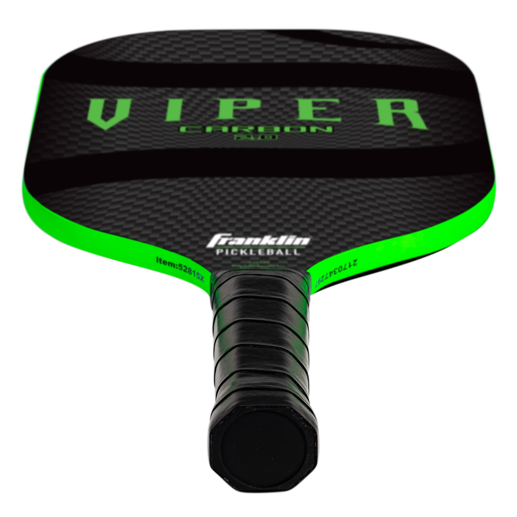Franklin Sports Viper Pickleball Paddle - 13mm Poly Core Racket - Green