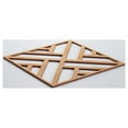 thumbnail image 4 of Ekena Millwork 11 3/8"W x 11 3/8"H x 1/4"T Small Killeen Decorative Fretwork Wood Wall Panels, Alder, 4 of 18