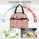 thumbnail image 4 of Disketp Corals Lonchera Térmica para Mujer y Hombre, Bolsa de Almuerzo Reutilizable e Impermeable para Trabajo, Viajes y Picnic, 4 of 7