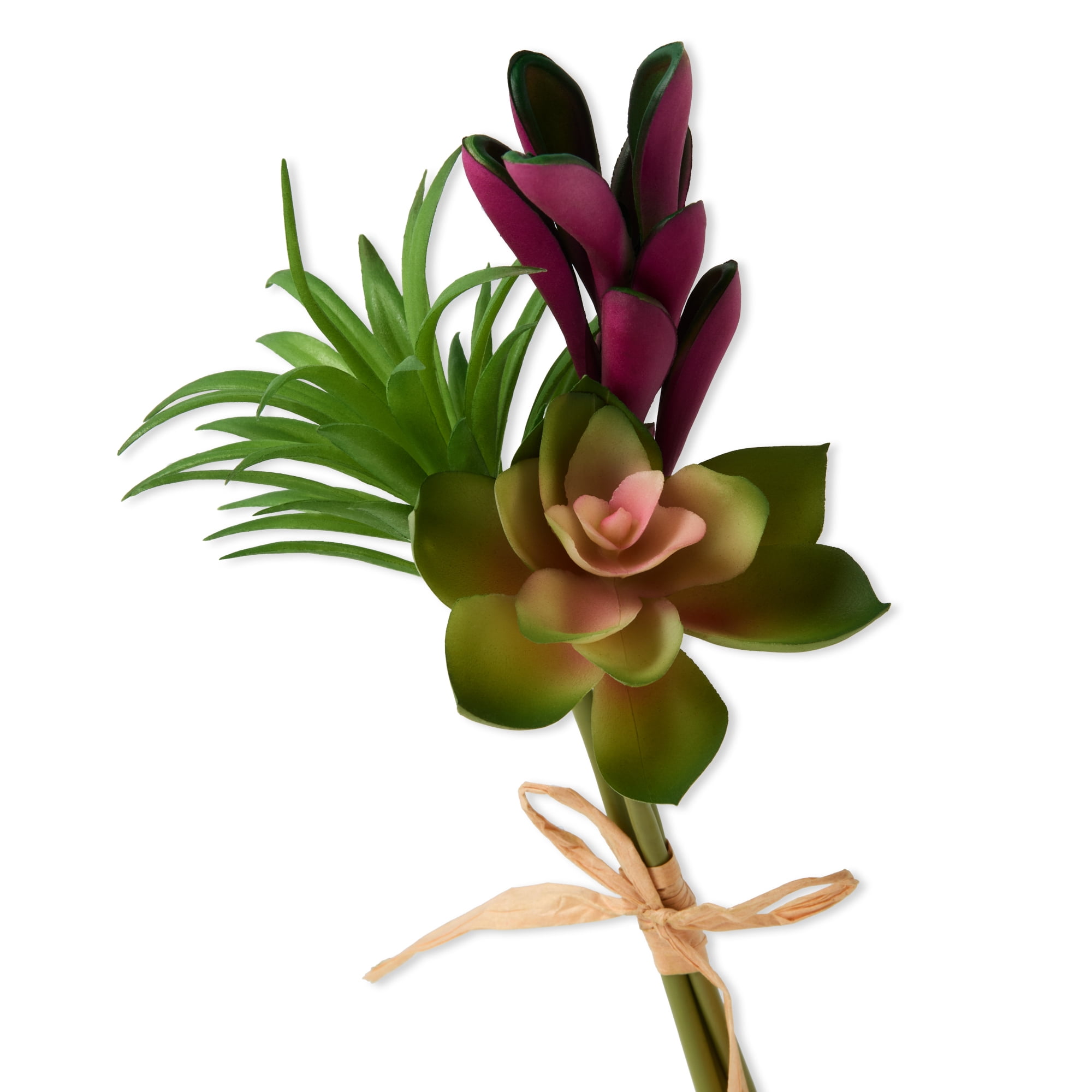 Mainstays Artificial Bundle Green/Burgundy